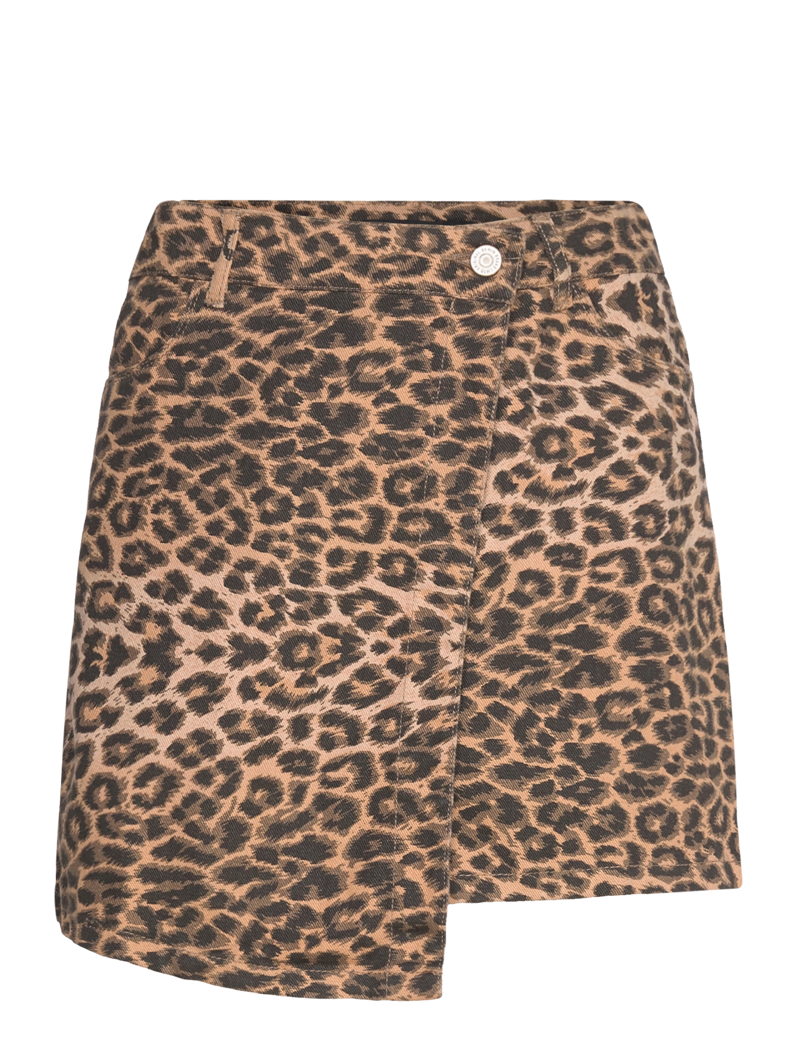 LMTD Nlfleo Twi Wrap Skirt, 170, Röcke, Braun - Short Kinder