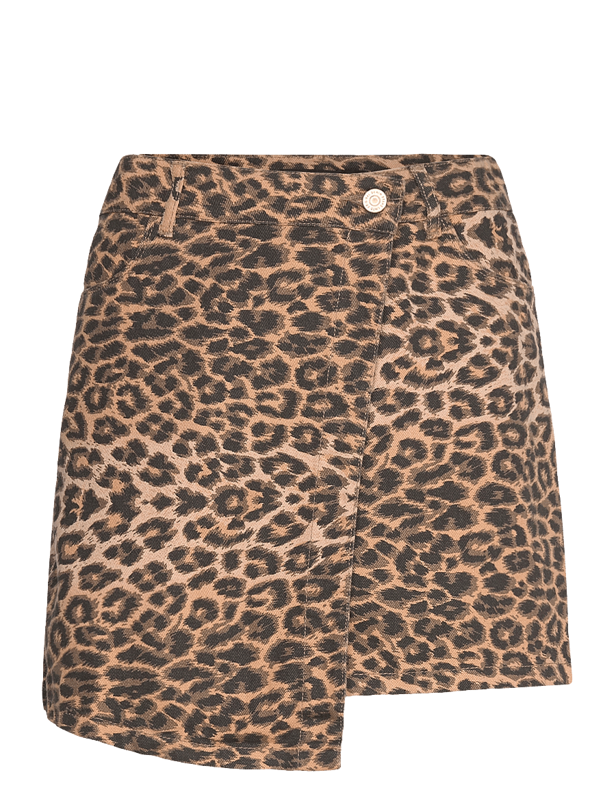 LMTD - NLFLEO TWI WRAP SKIRT - korte nederdele - silver mink - 0