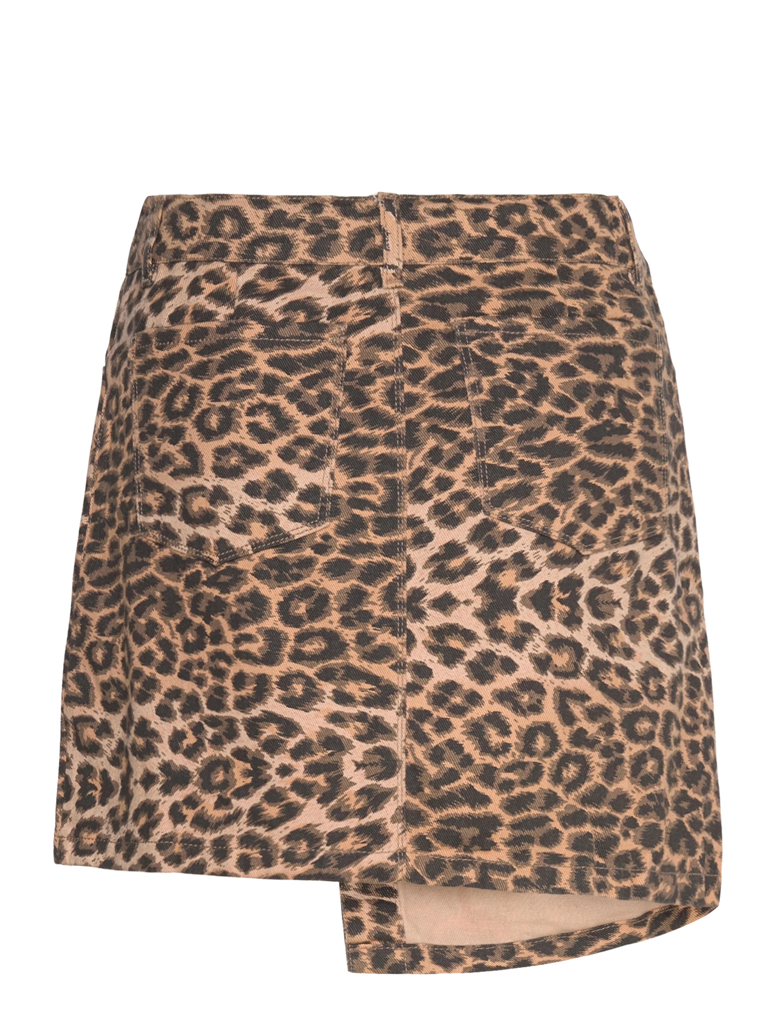 LMTD - NLFLEO TWI WRAP SKIRT - kurze röcke - silver mink - 1