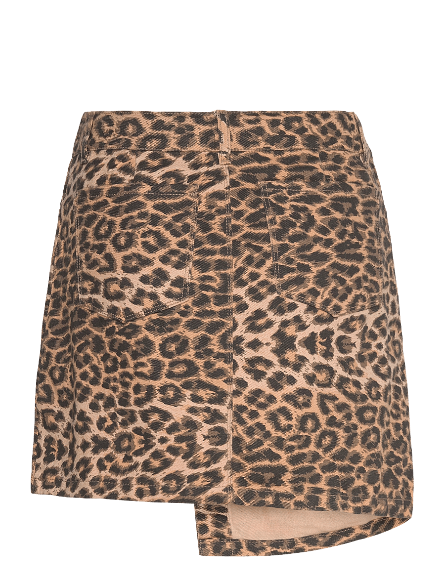LMTD - NLFLEO TWI WRAP SKIRT - korte nederdele - silver mink - 1