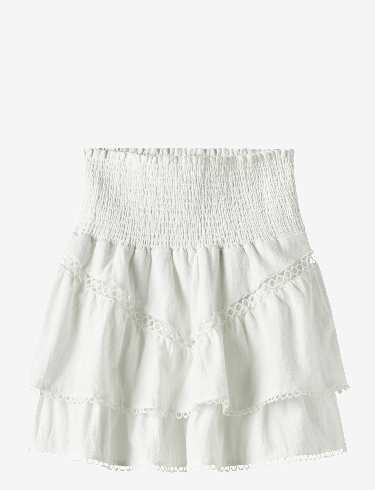 LMTD - NLFHOSTA SHORT SKIRT - korte nederdele - white alyssum - 0