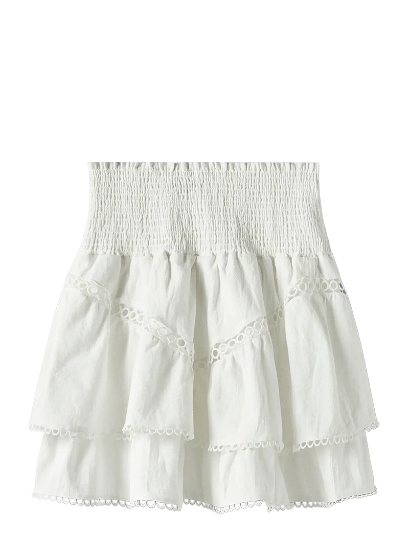 LMTD - NLFHOSTA SHORT SKIRT - korte nederdele - white alyssum - 1