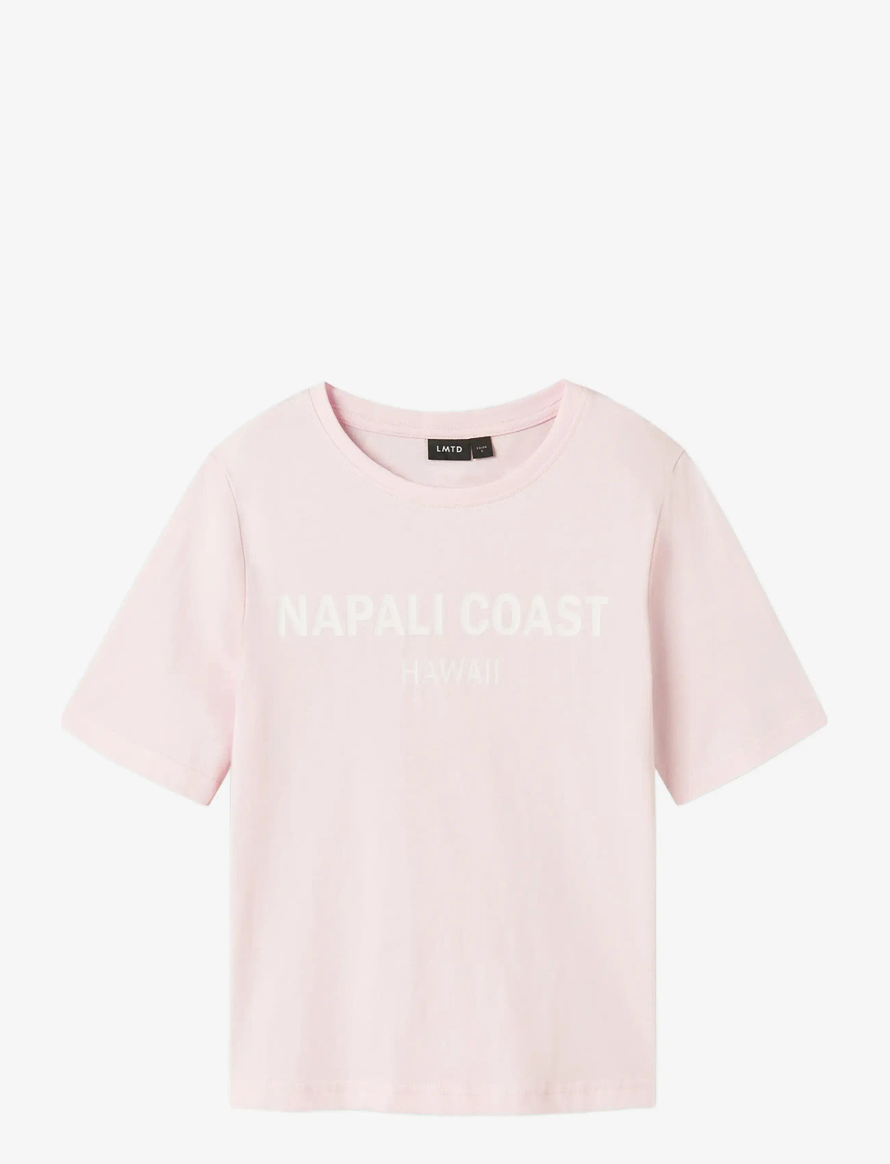 LMTD - NLFFACA  SS SHORT XS TOP - autumn clothing - pink tulle - 0