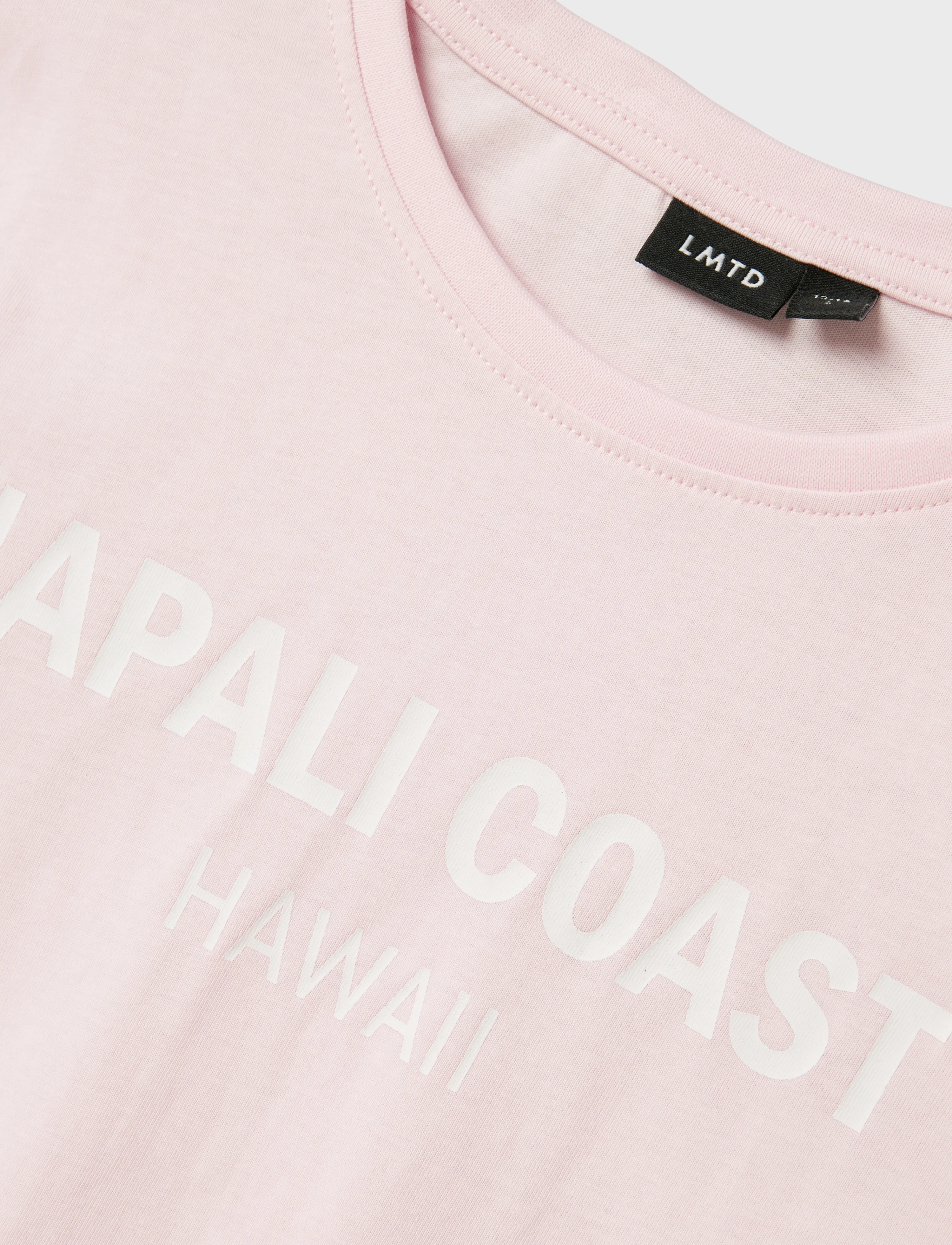 LMTD - NLFFACA  SS SHORT XS TOP - pink tulle - 3