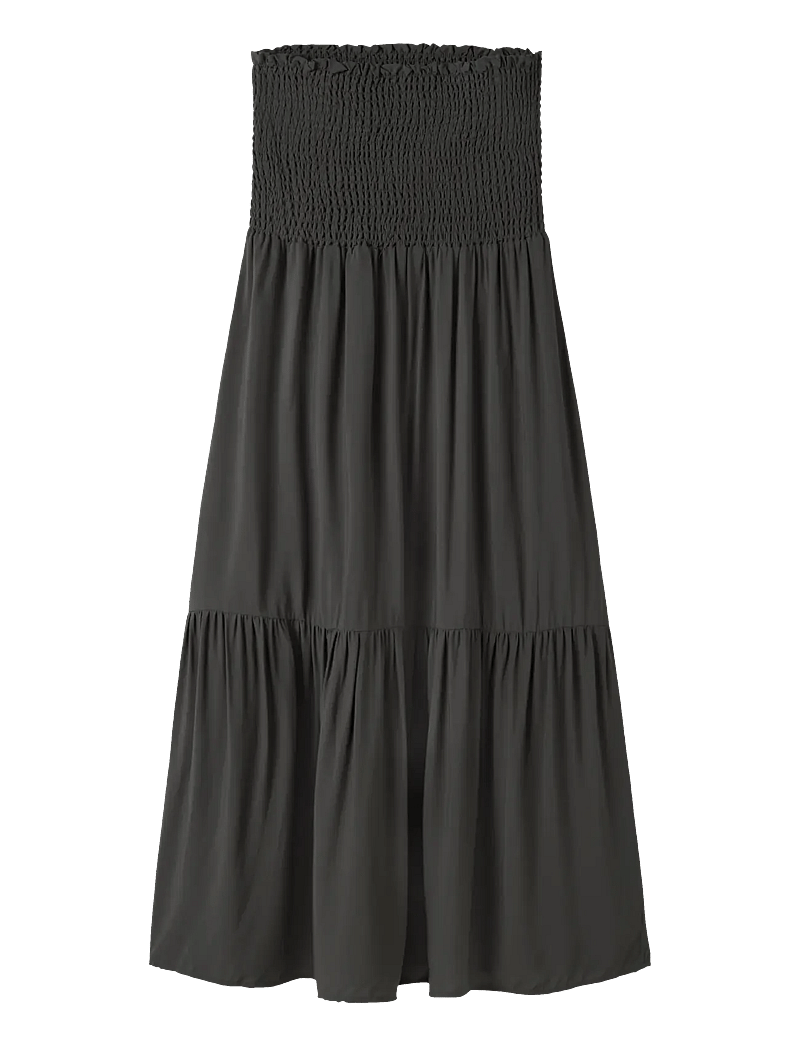LMTD - NLFSANDY SOLID MAXI SKIRT - maxi skirt - pirate black - 0