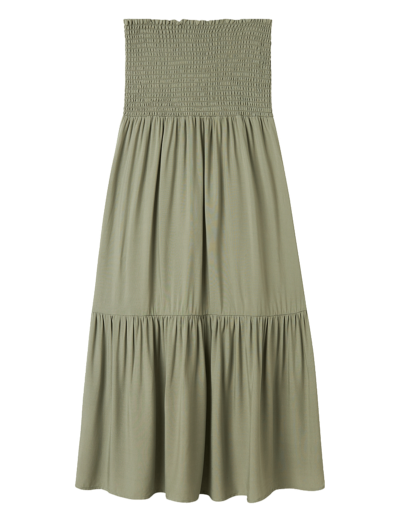 LMTD - NLFSANDY SOLID MAXI SKIRT - maxi skirt - shadow - 1