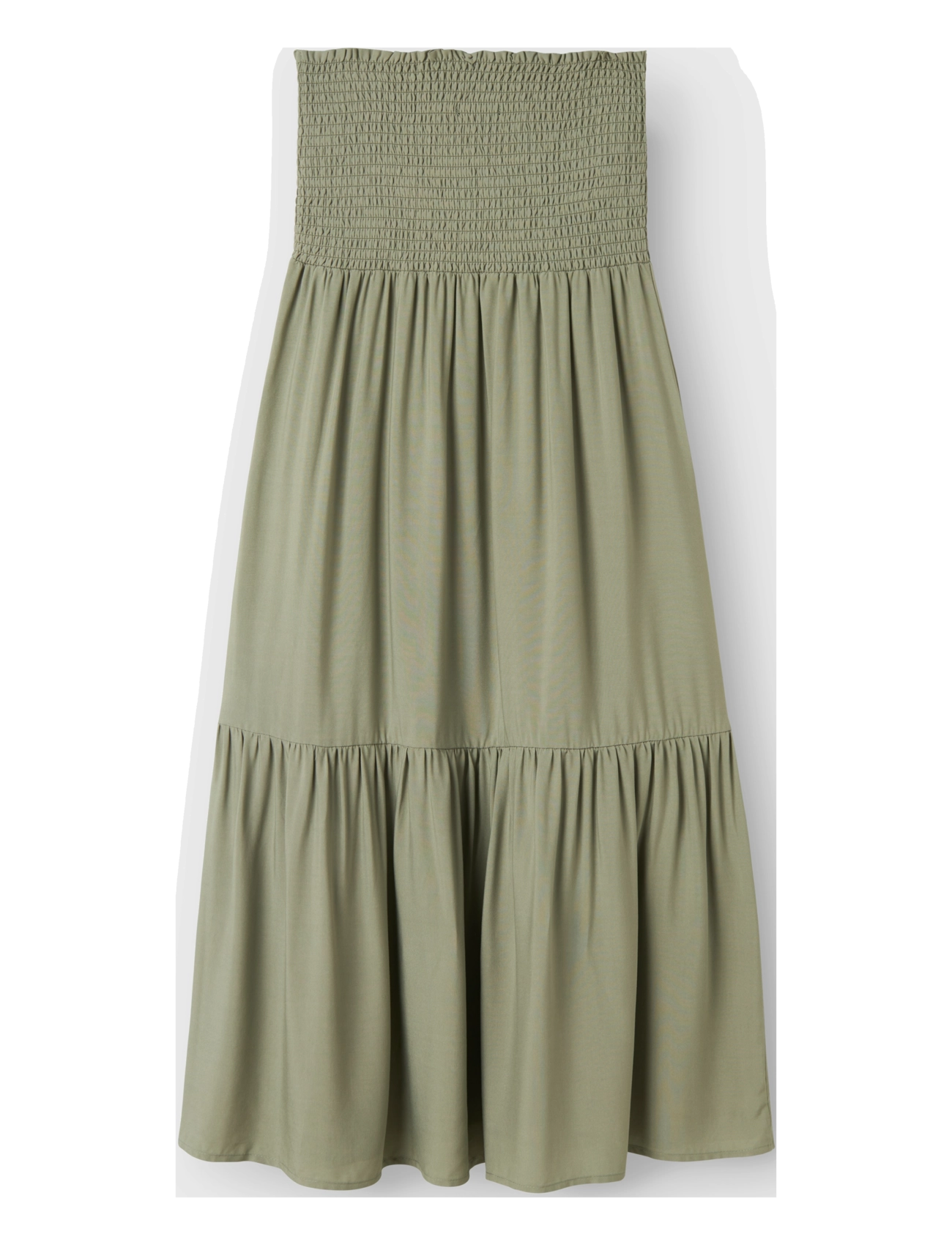 LMTD - NLFSANDY SOLID MAXI SKIRT - shadow - 2