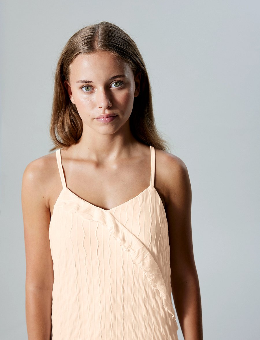 LMTD - NLFHULLU SHORT STRAP DRESS - robes de soirée - pink marshmallow - 3