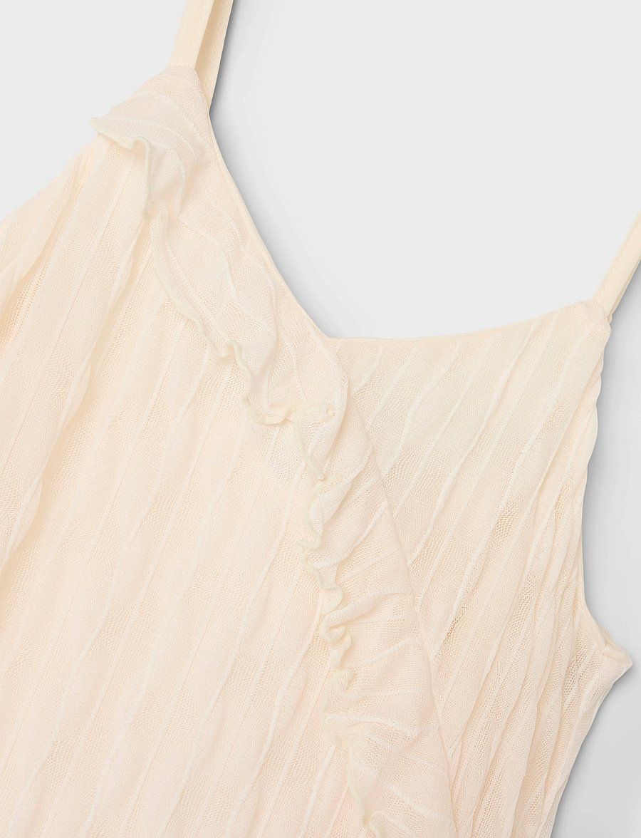 LMTD - NLFHULLU SHORT STRAP DRESS - robes de soirée - pink marshmallow - 4