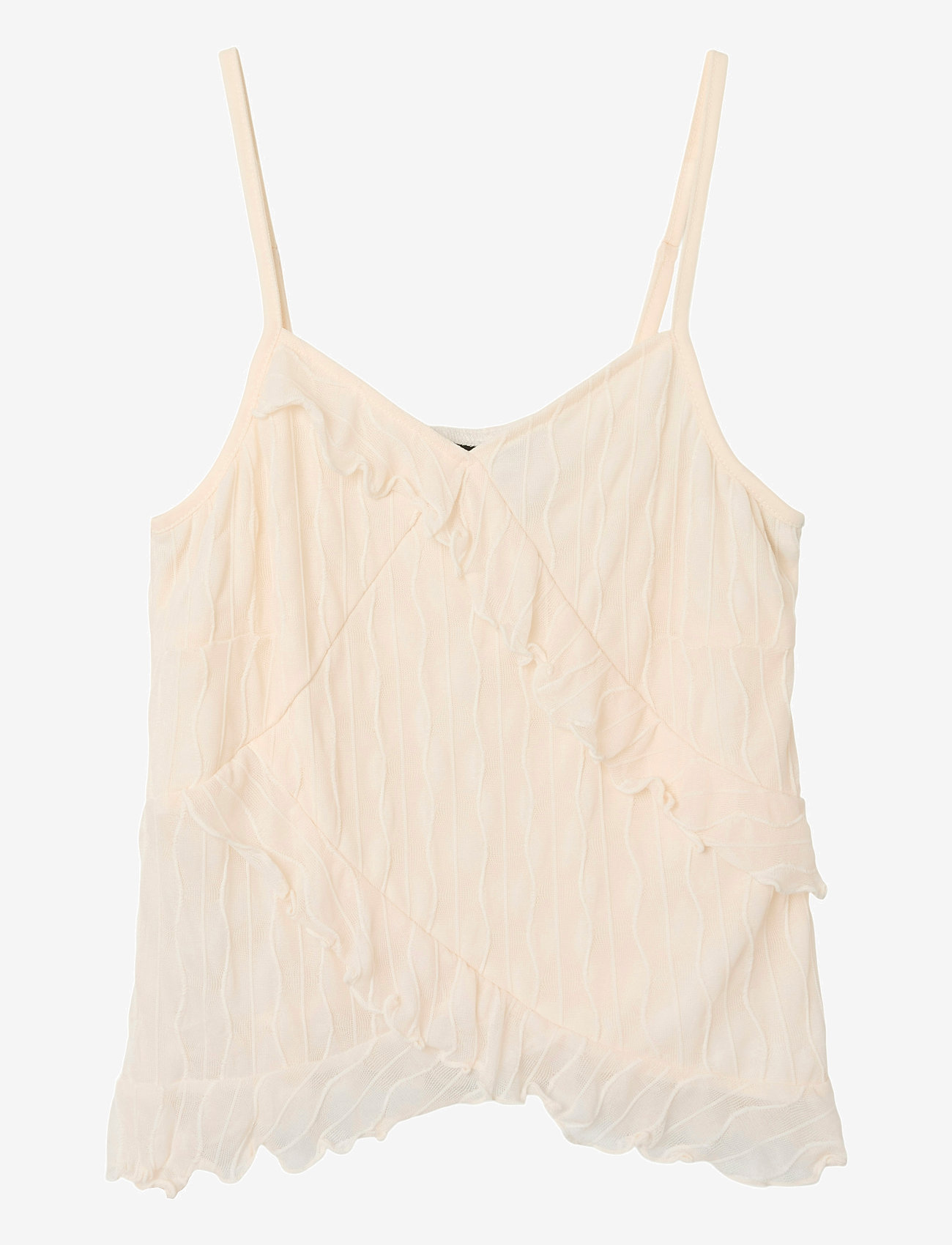 LMTD - NLFHULLU SHORT STRAP TOP - tanktops - pink marshmallow - 0