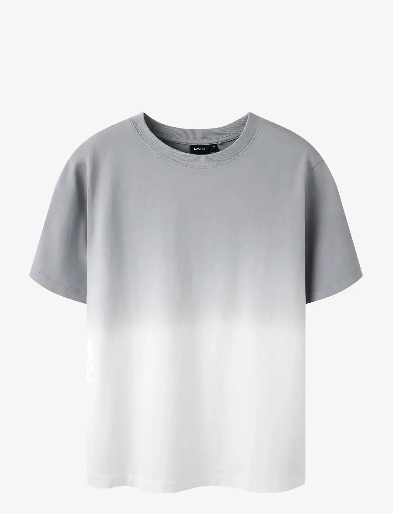 LMTD - NLMHADS SS L TOP - short-sleeved t-shirts - sharkskin - 0