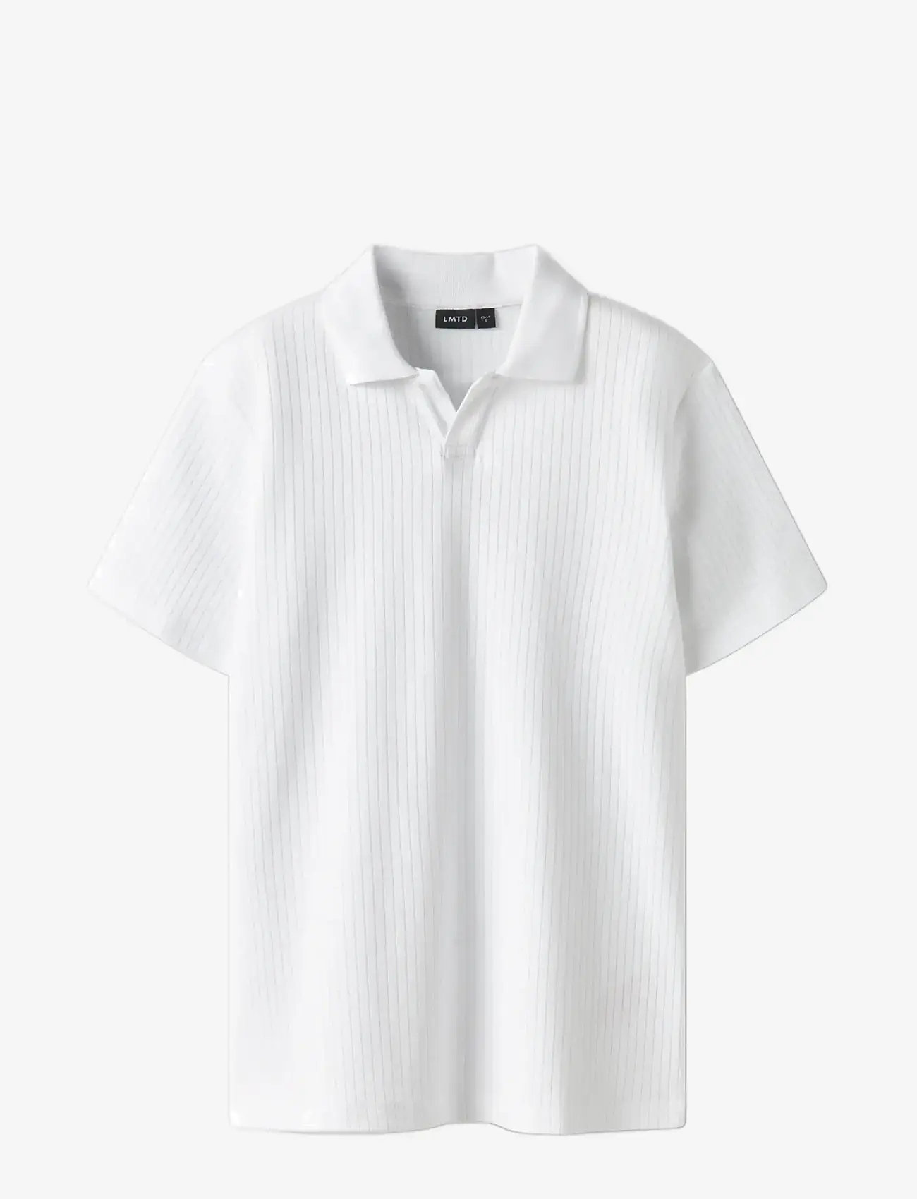 LMTD - NLMHAIPE SS POLO - poloer - bright white - 2
