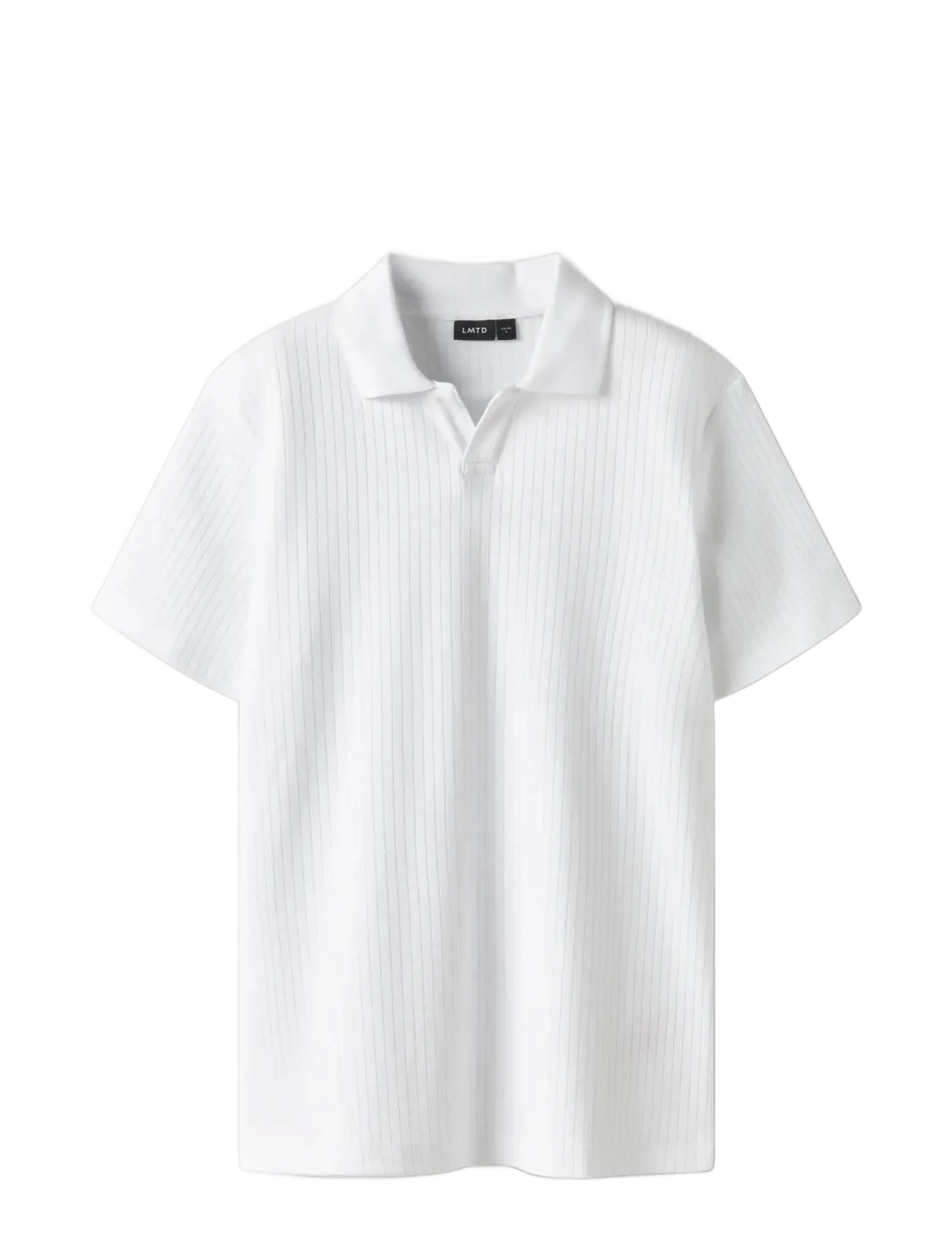 LMTD - NLMHAIPE SS POLO - kortærmede poloer - bright white - 2