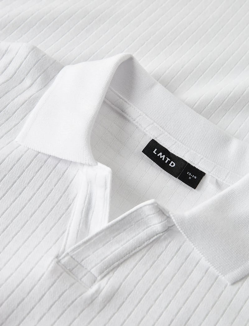 LMTD - NLMHAIPE SS POLO - kurzärmelig - bright white - 3