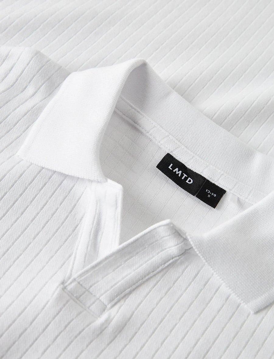 LMTD - NLMHAIPE SS POLO - kortærmede poloer - bright white - 3
