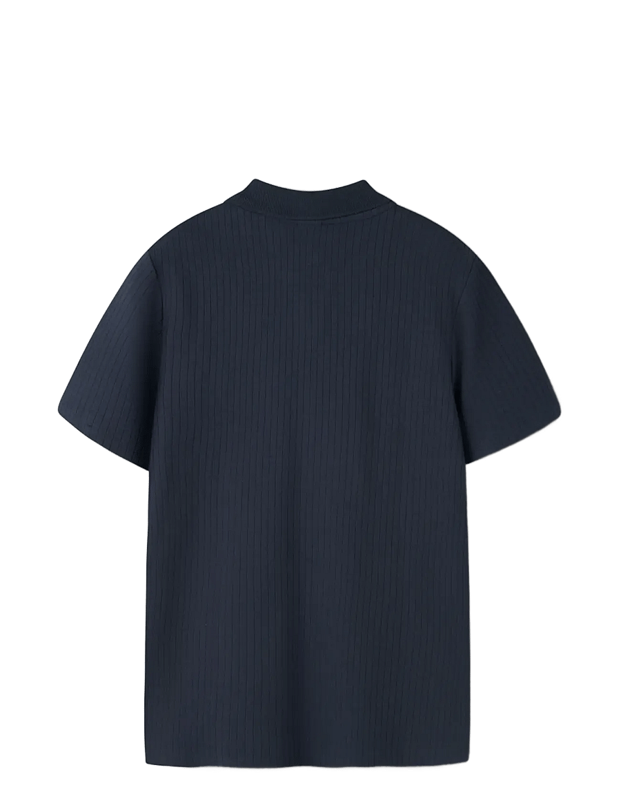 LMTD - NLMHAIPE SS POLO - kortærmede poloer - dark sapphire - 1