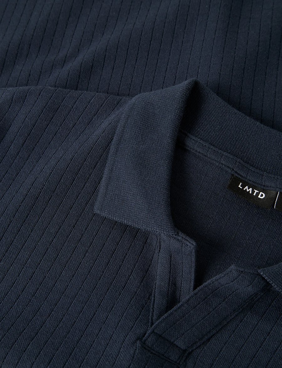 LMTD - NLMHAIPE SS POLO - kortærmede poloer - dark sapphire - 3