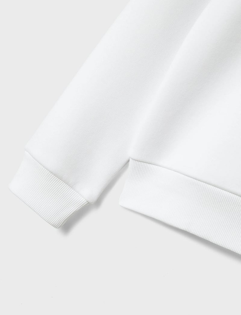 LMTD - NLMFEELIN LS O-NECK SWEAT - collegepaidat - bright white - 3