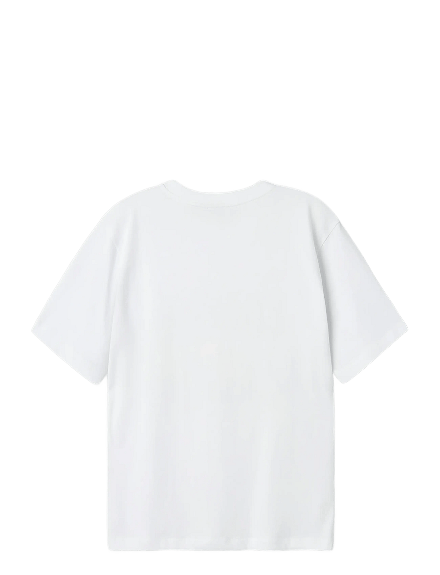 LMTD - NLMFEELIN SS L TOP - kurzärmelige - bright white - 2
