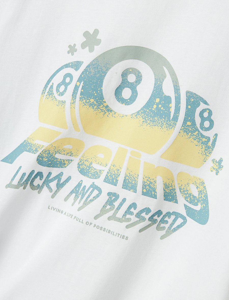 LMTD - NLMFEELIN SS L TOP - kurzärmelige - bright white - 3