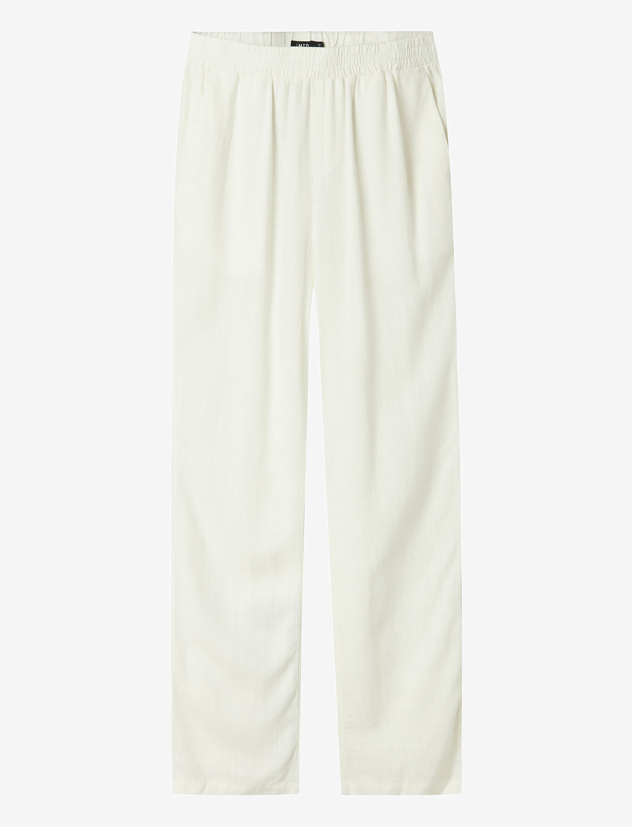 LMTD - NLNFINEN REG PANT NOOS - linane riietus - white alyssum - 1