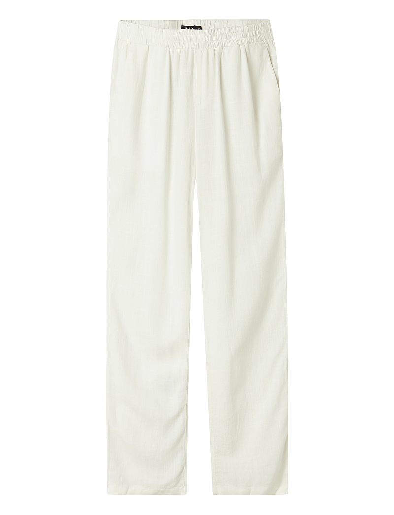 LMTD - NLNFINEN REG PANT NOOS - linane riietus - white alyssum - 1