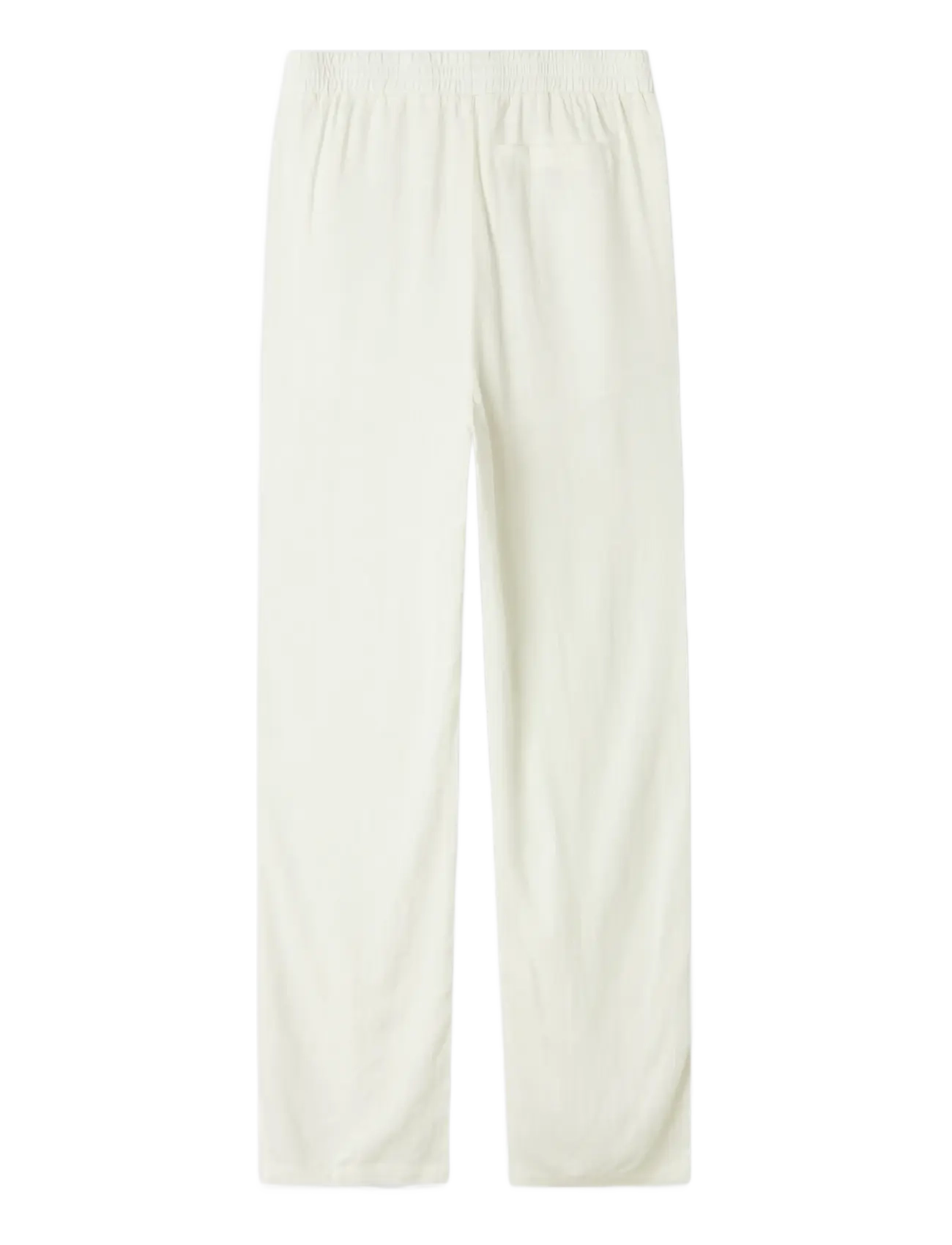 LMTD - NLNFINEN REG PANT NOOS - byxor - white alyssum - 2