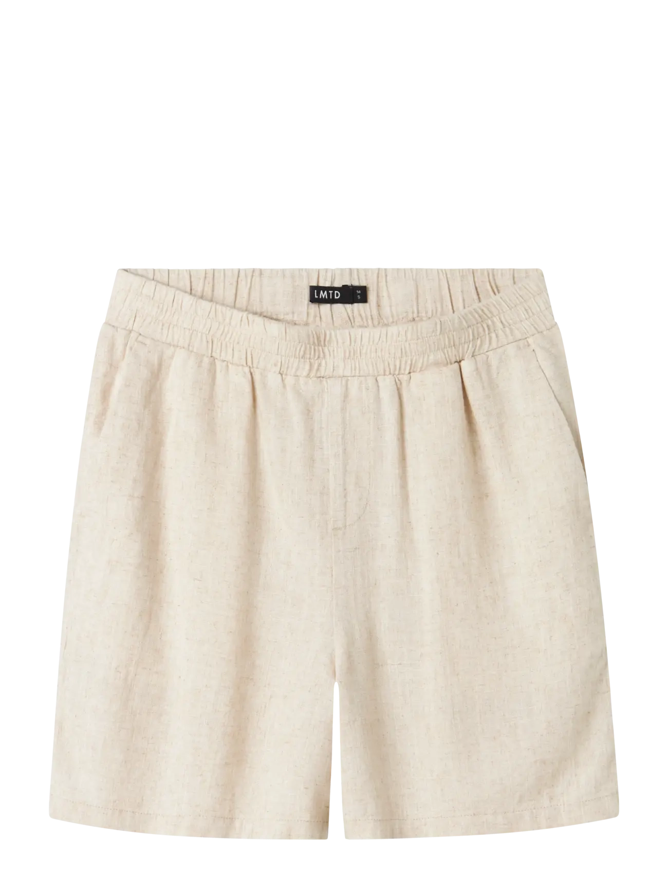 LMTD Nlnfinen Shorts Noos, Børn, Elastik Shorts, Beige, Str: 140
