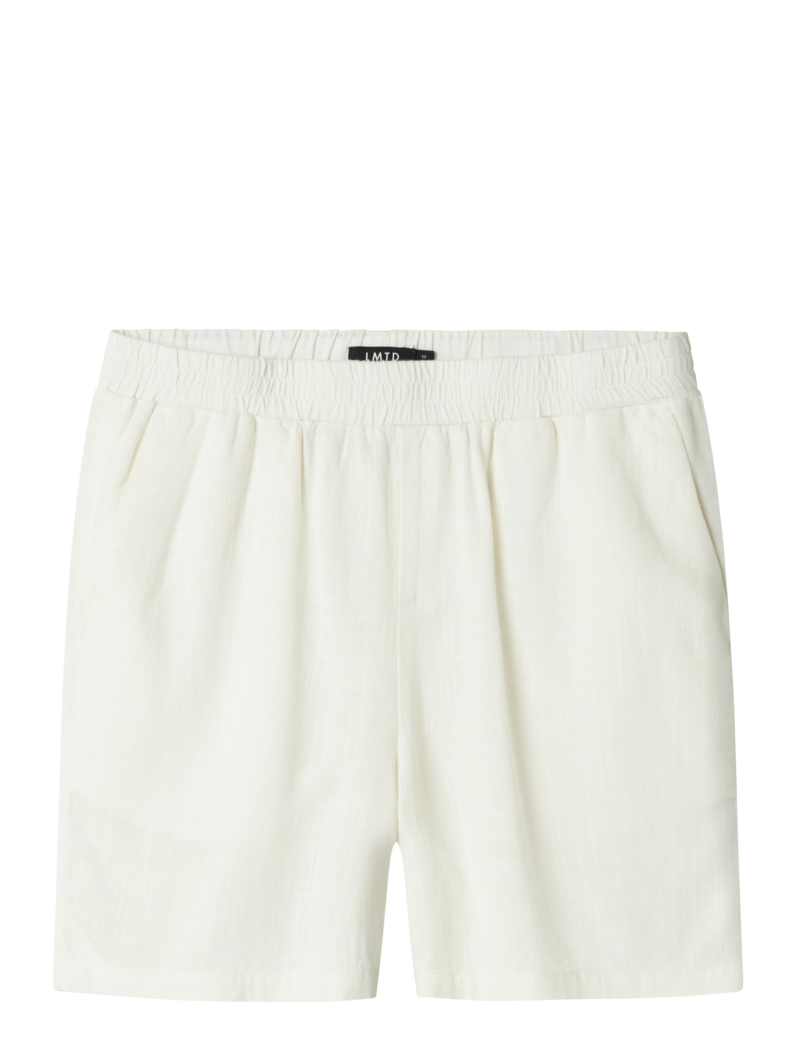LMTD NLNFINEN SHORTS NOOS - Shorts - WHITE ALYSSUM / white