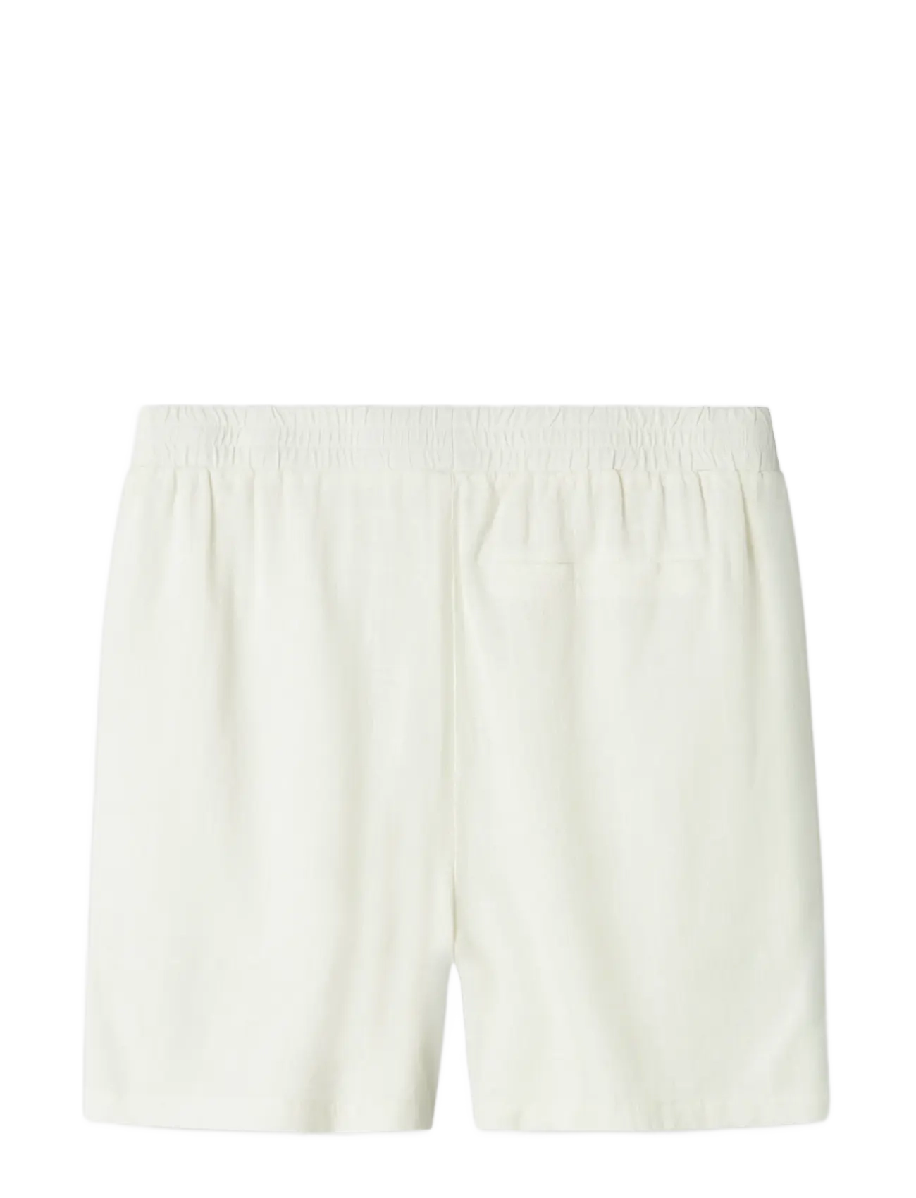 LMTD - NLNFINEN SHORTS NOOS - gode sommertilbud - white alyssum - 2