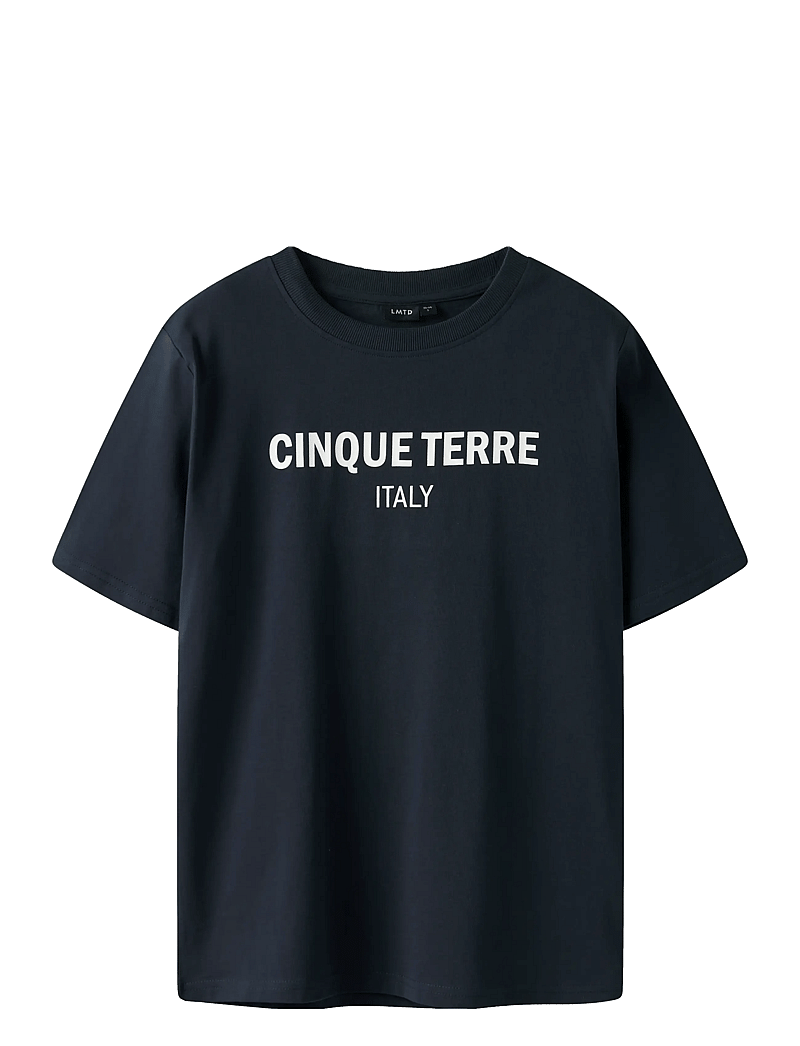 LMTD - NLMFACA SS L TOP - lühikeste varrukatega t-särgid - dark sapphire - 0