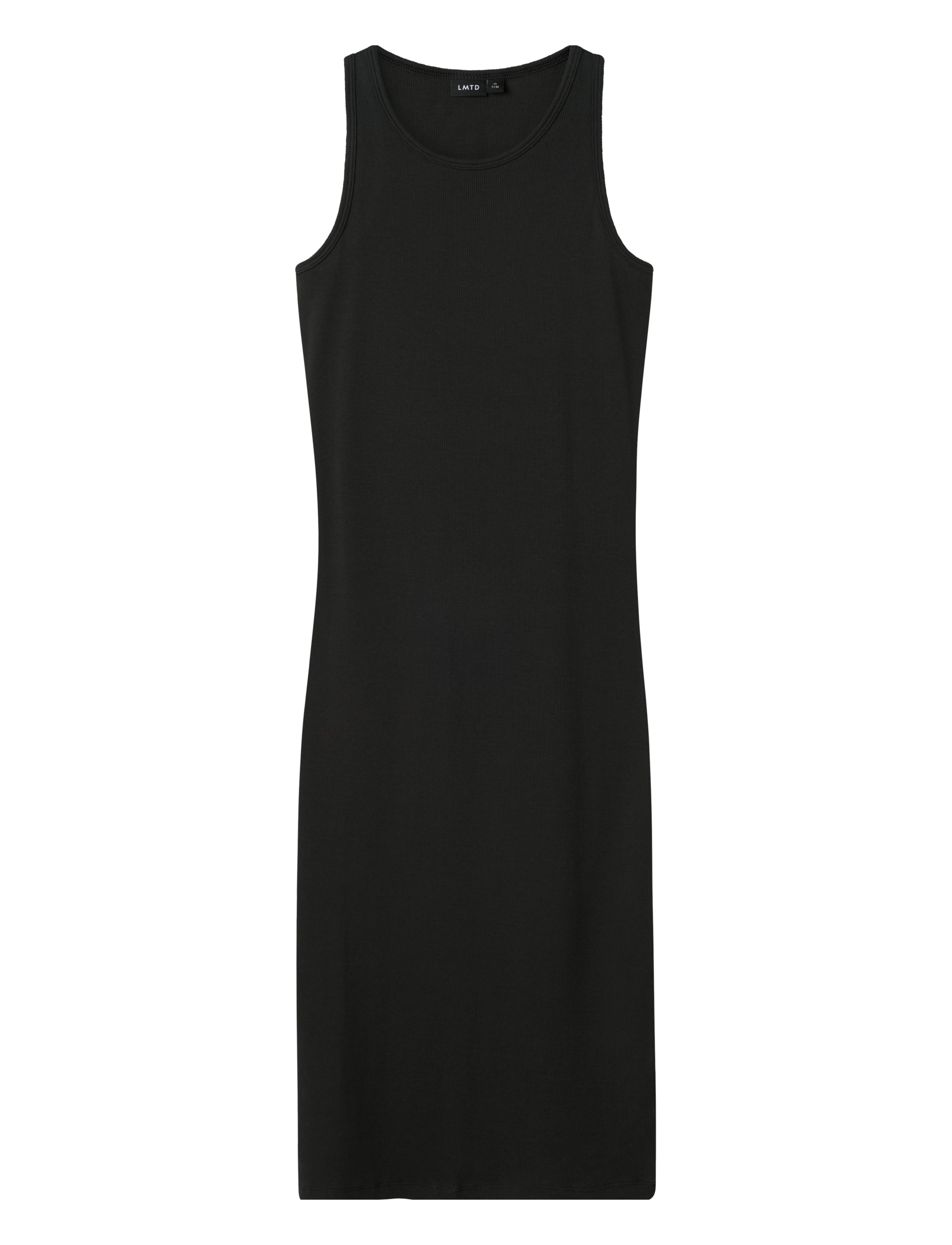 LMTD NLFHINAJA SL LONG SOLID TANK DRESS - Kleidung - PIRATE BLACK / black