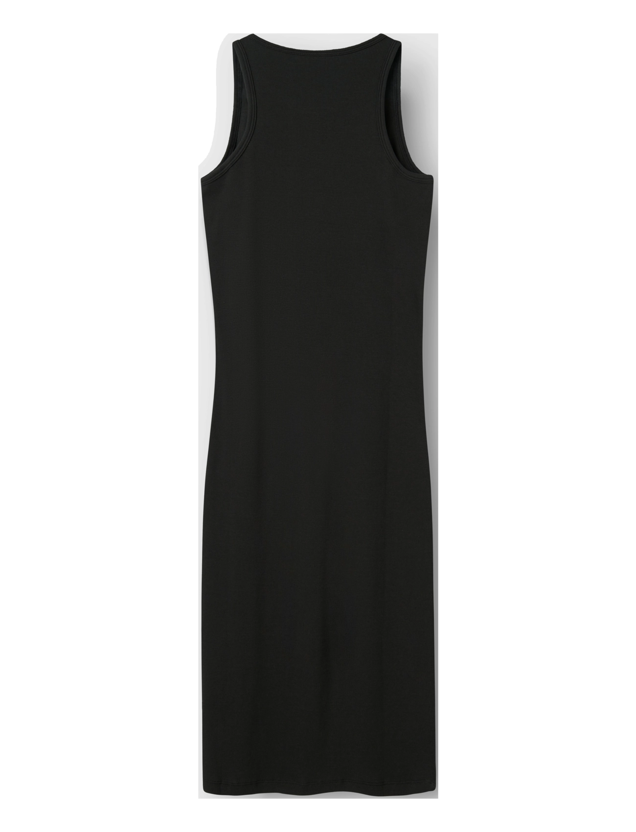 LMTD - NLFHINAJA SL LONG SOLID TANK DRESS - casual jurken zonder mouwen - pirate black - 2