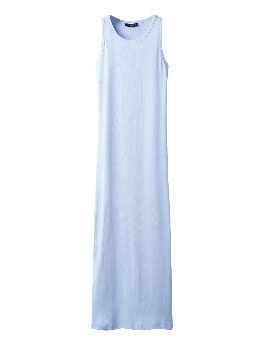 LMTD - NLFHINAJA SL LONG SOLID TANK DRESS - Ärmellose freizeitkleider - windsurfer - 0