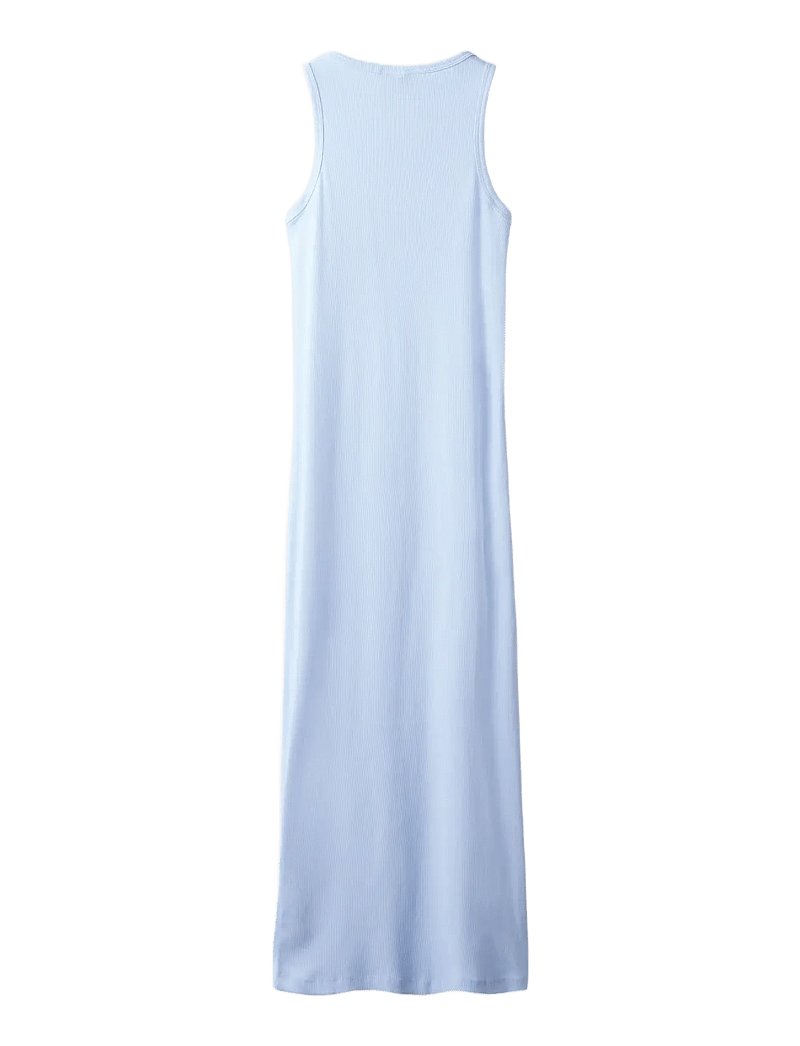 LMTD - NLFHINAJA SL LONG SOLID TANK DRESS - hihattomat arkimekot - windsurfer - 1