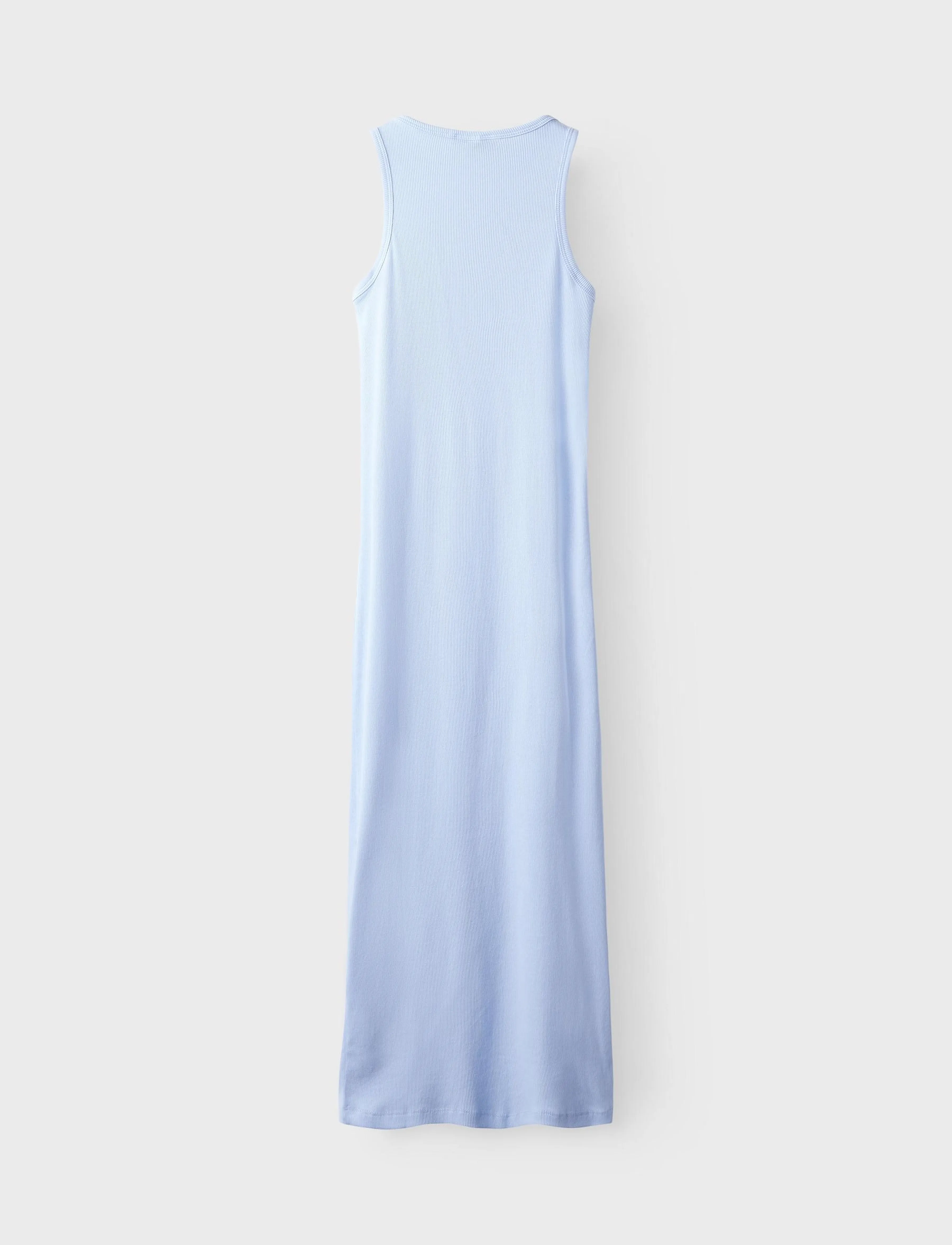 LMTD - NLFHINAJA SL LONG SOLID TANK DRESS - Ærmeløse hverdagskjoler - windsurfer - 2