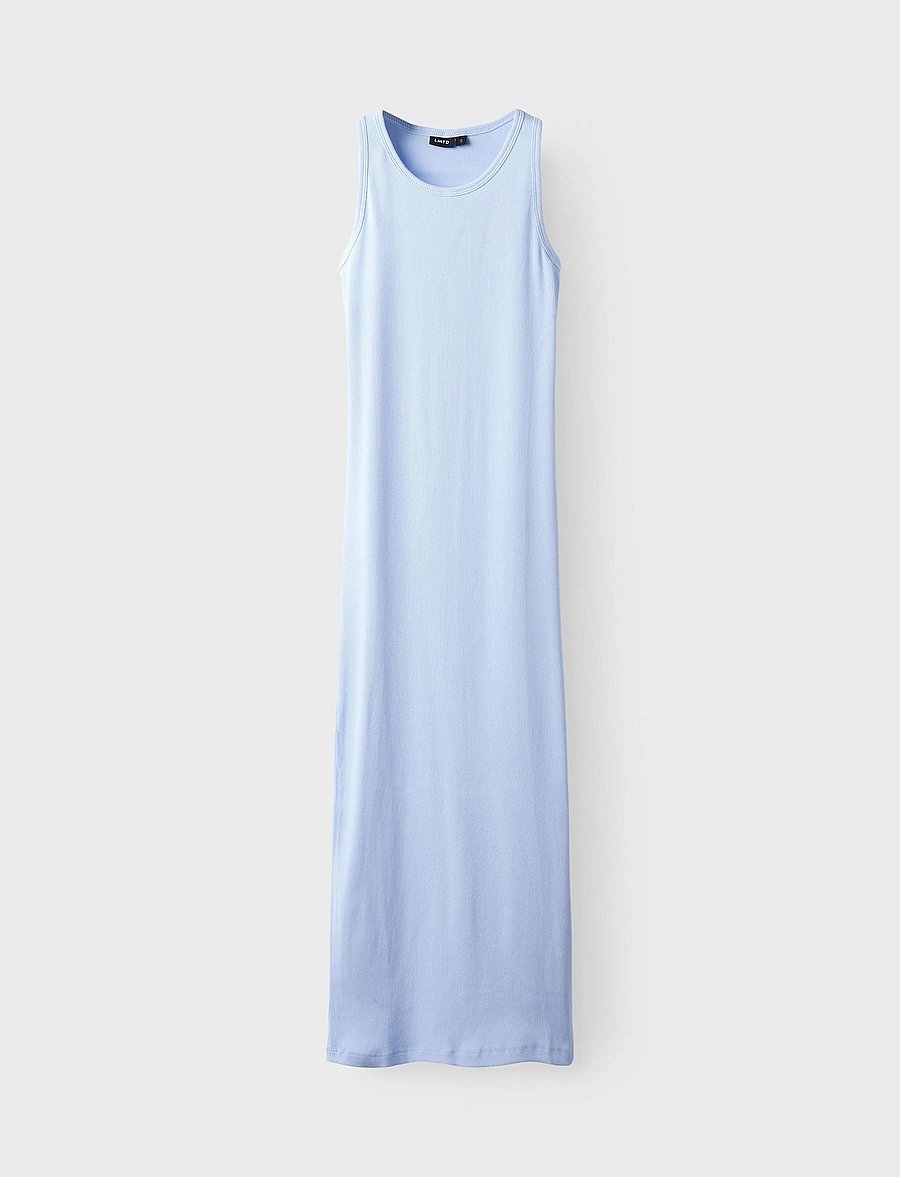 LMTD - NLFHINAJA SL LONG SOLID TANK DRESS - Ärmellose freizeitkleider - windsurfer - 3
