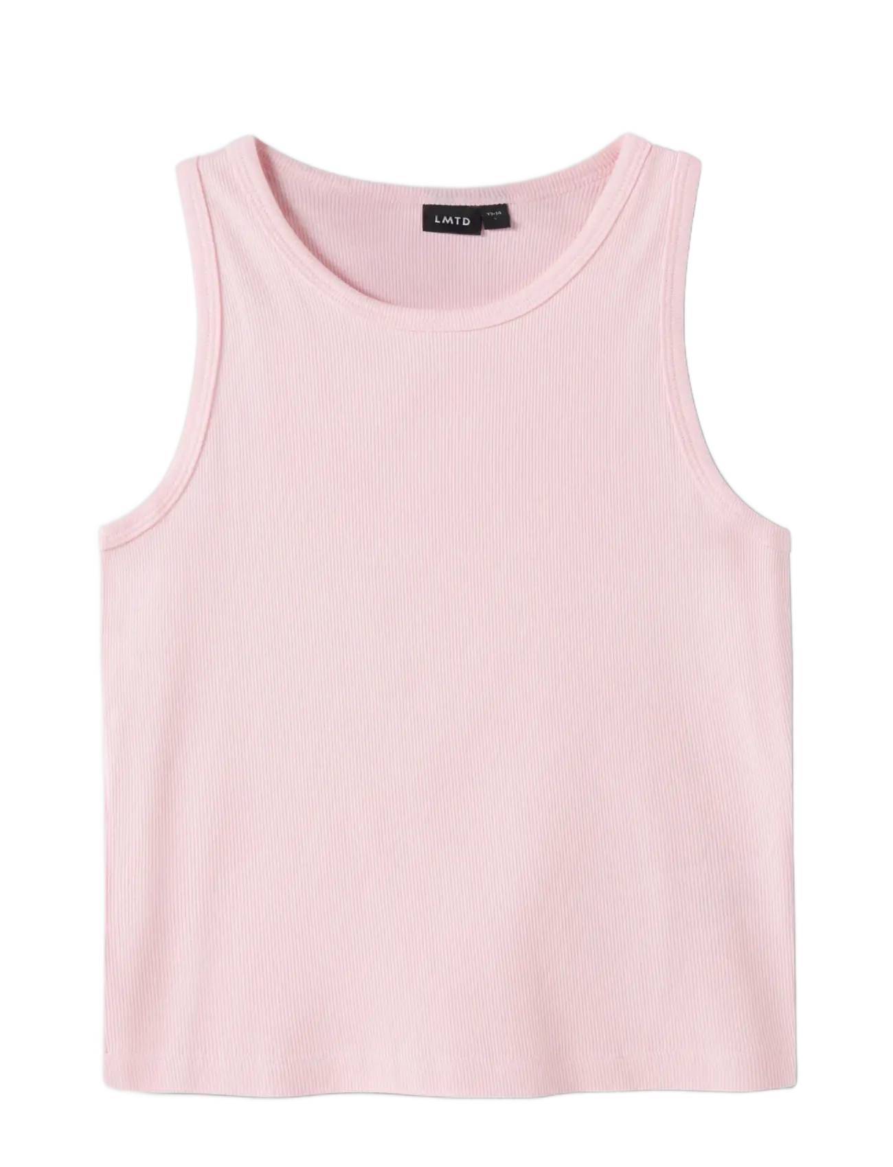 LMTD - NLFHINAJA CROP SOLID TANK TOP - tank top - pink-a-boo - 2