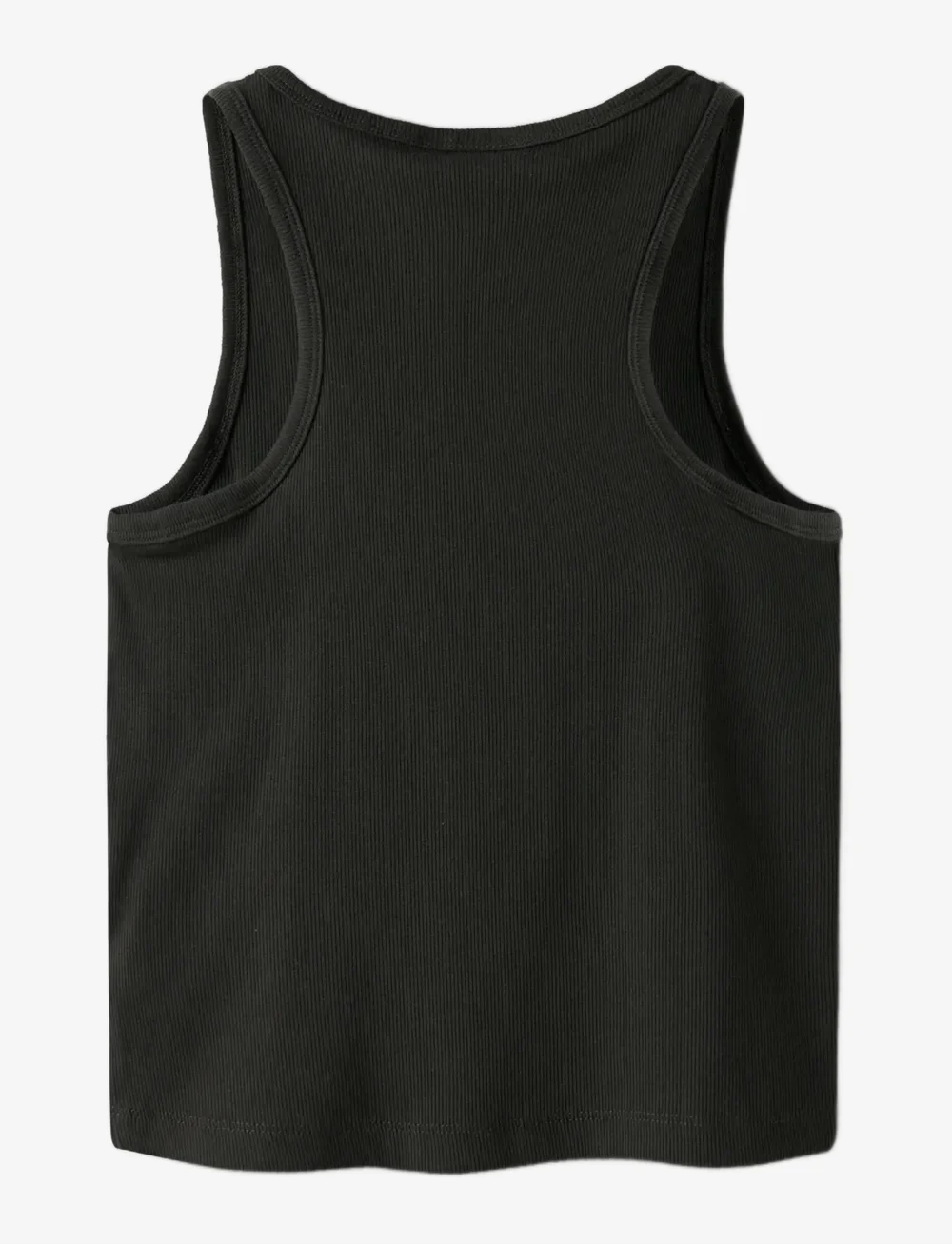 LMTD - NLFHINAJA CROP SOLID TANK TOP - Ærmeløs undertrøje - pirate black - 1