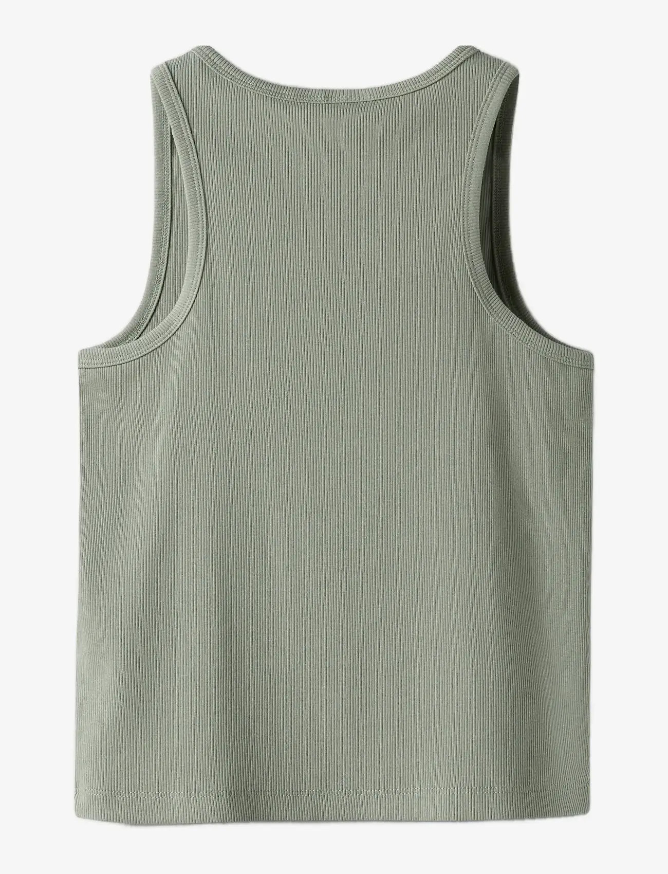 LMTD - NLFHINAJA CROP SOLID TANK TOP - tanktops - shadow - 1