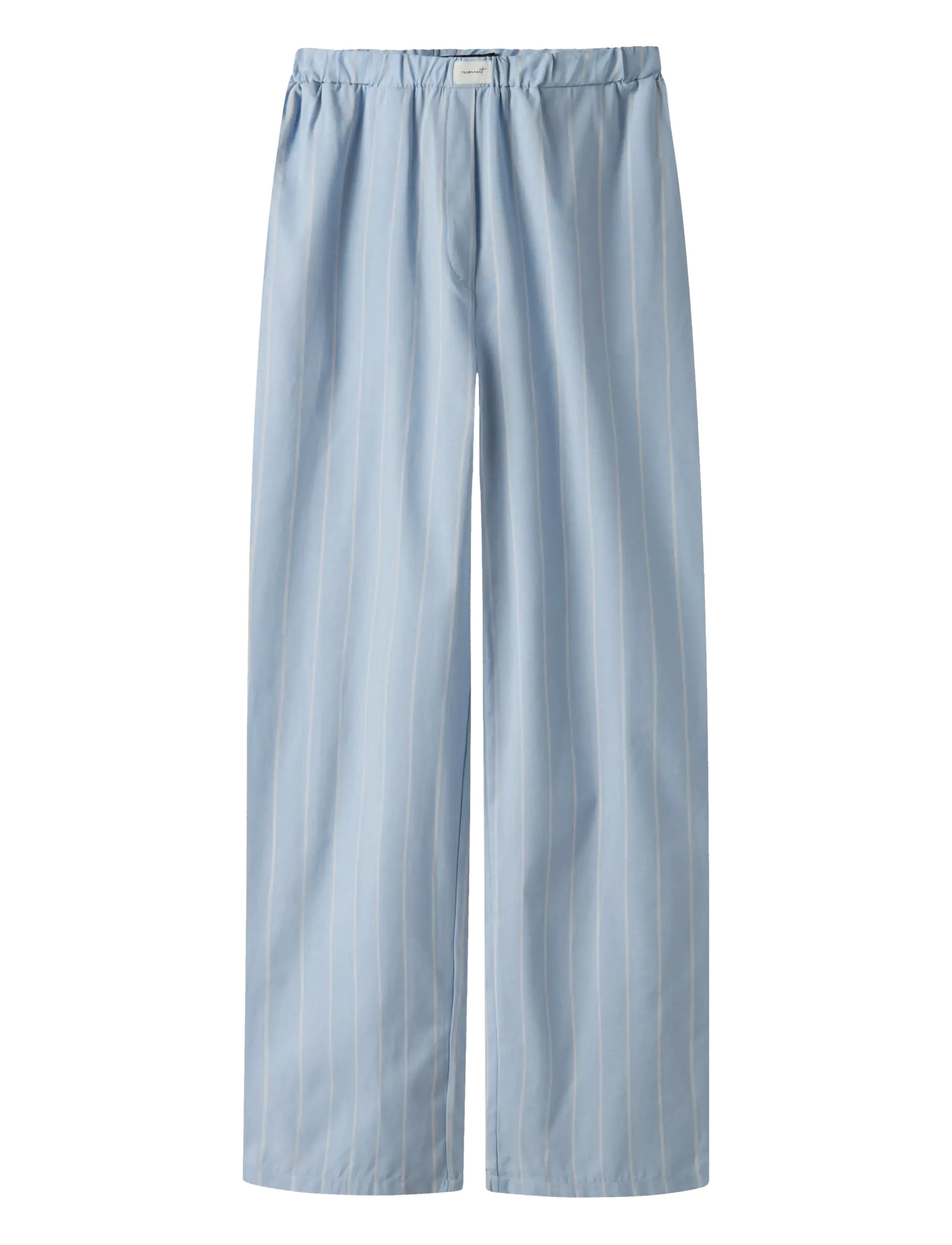 LMTD Nlfhelles Poplin Wide Pant, Børn, Poplin Vide Bukser, Blå, Str: 158