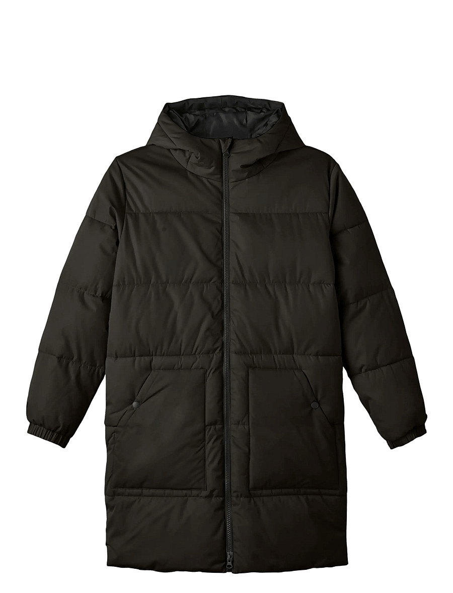 LMTD - NLFMYIS03 LONG JACKET FO - winterjacke - black - 1