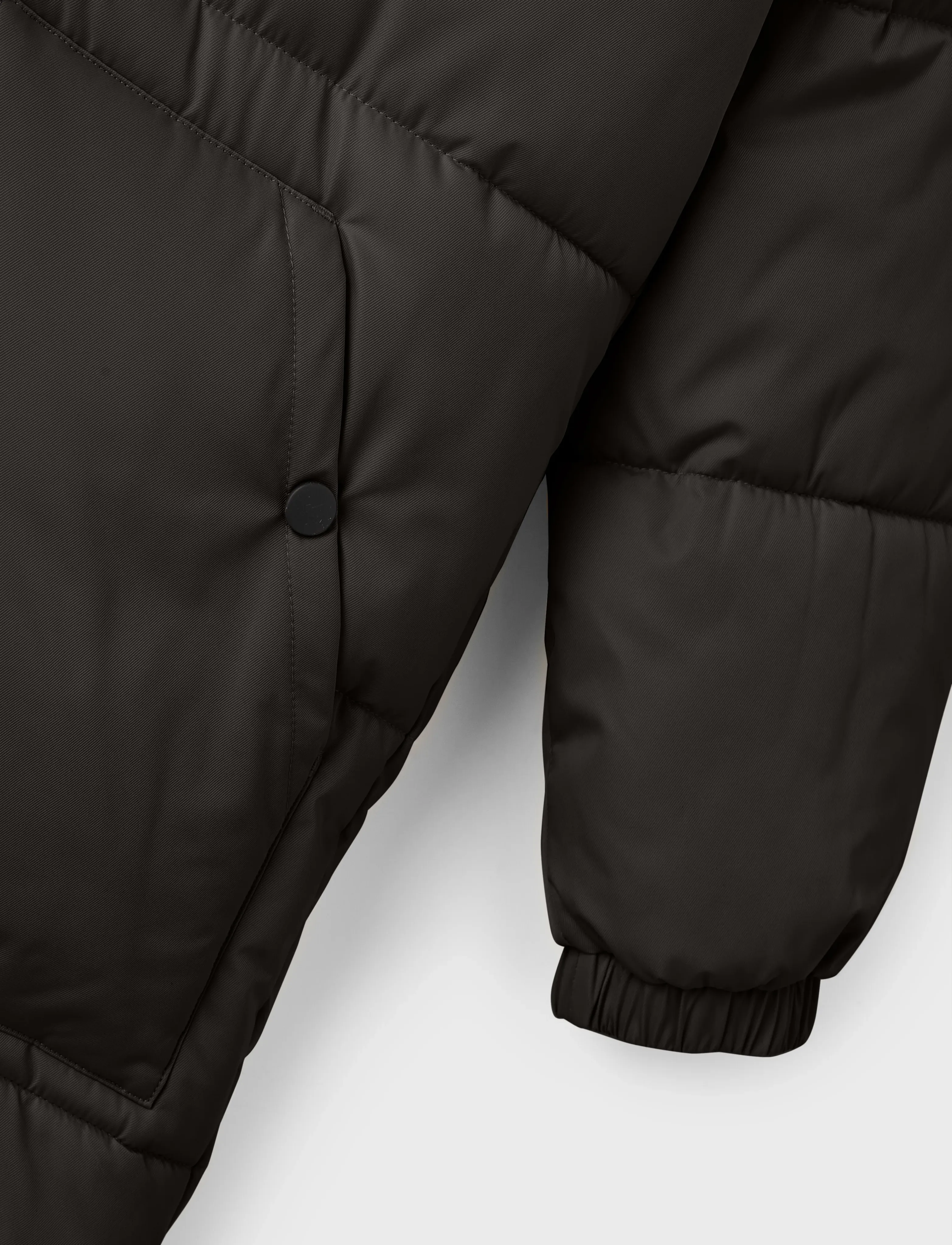 LMTD - NLFMYIS03 LONG JACKET FO - outerwear - black - 4