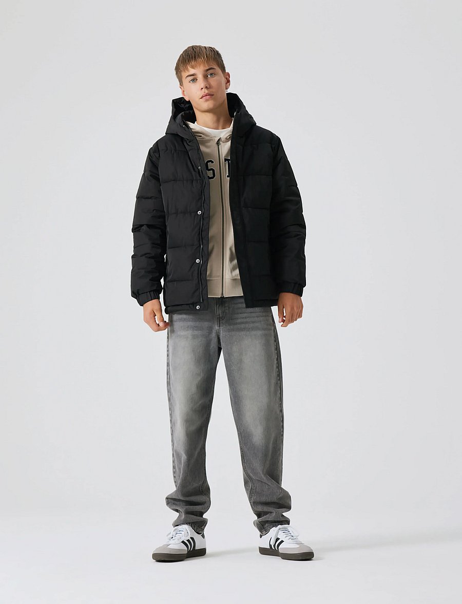 LMTD - NLNMYIS03 JACKET 1FO - vinterjackor - black - 4