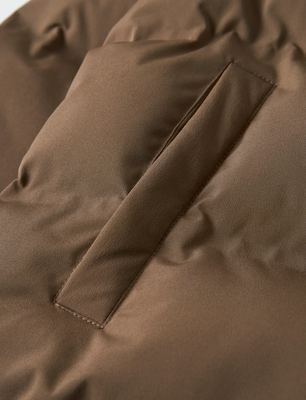 LMTD - NLFMOROP LONG PUFFER JACKET - vinterjackor - chocolate chip - 4