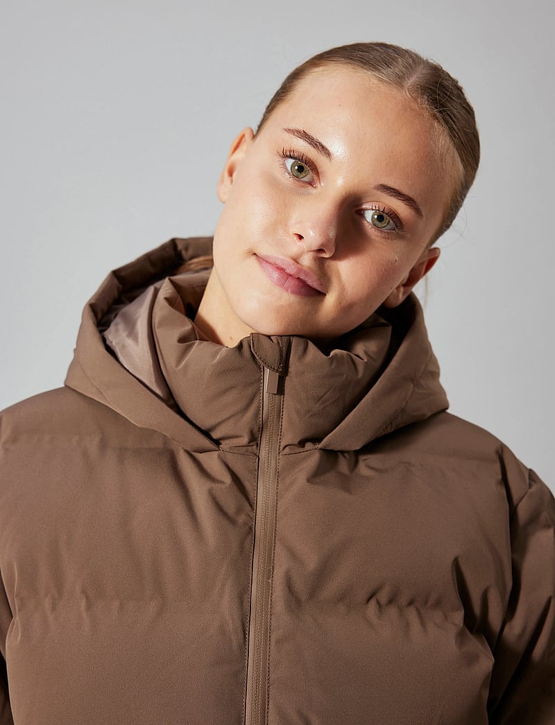 LMTD - NLFMOROP LONG PUFFER JACKET - winter jackets - chocolate chip - 5