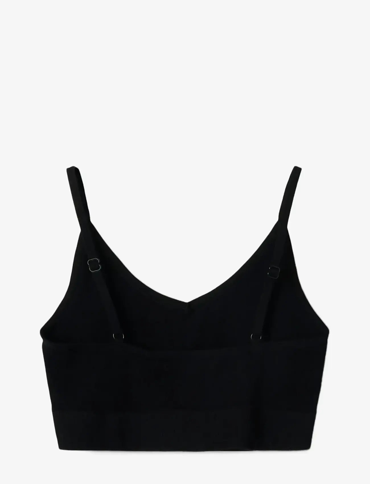 LMTD - NLFKAILEY RIB BRALETTE NOOS - alussärgid - black - 1