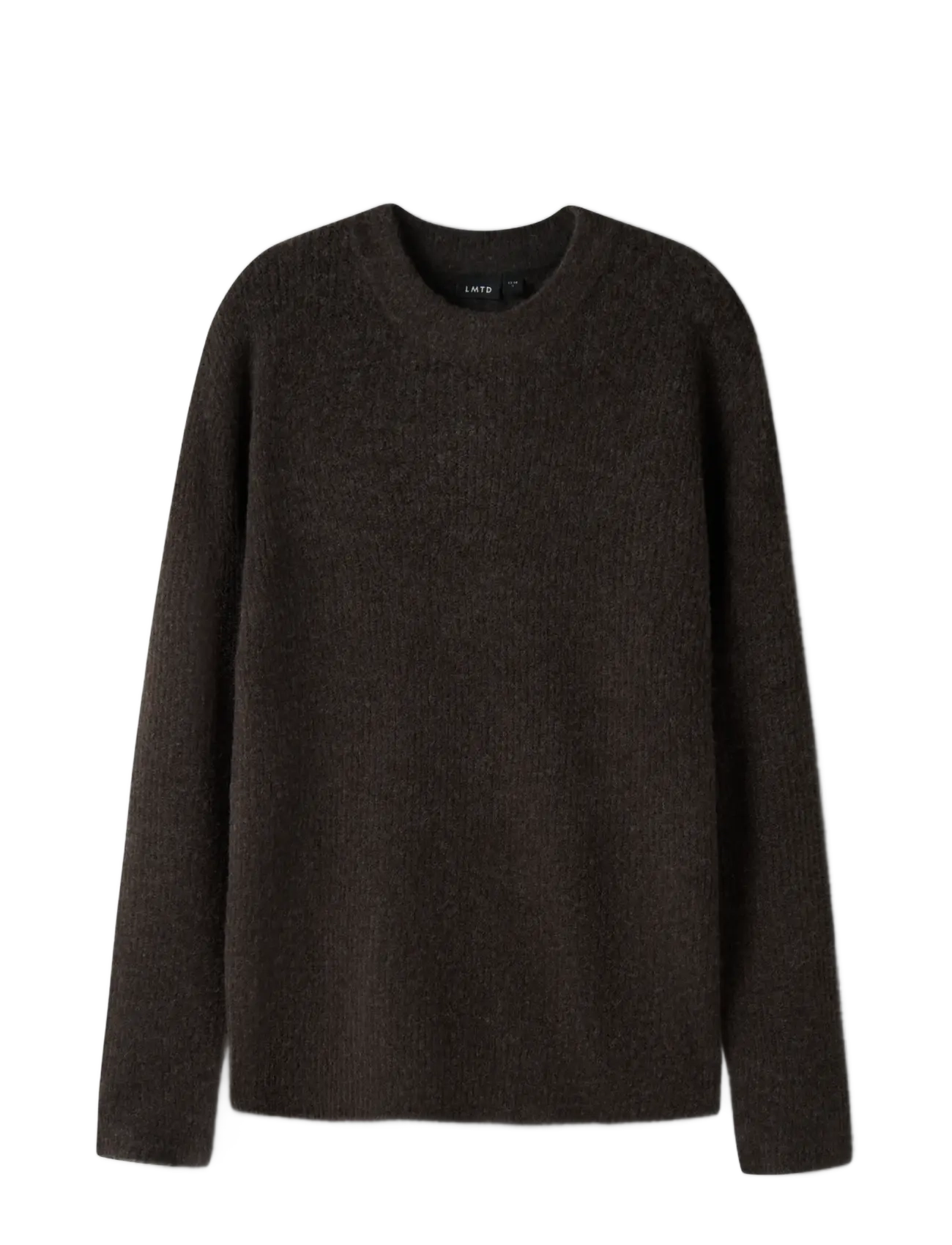 LMTD - NLMKLEAVE LS O-NECK KNIT NOOS - džemprid - chocolate brown - 2