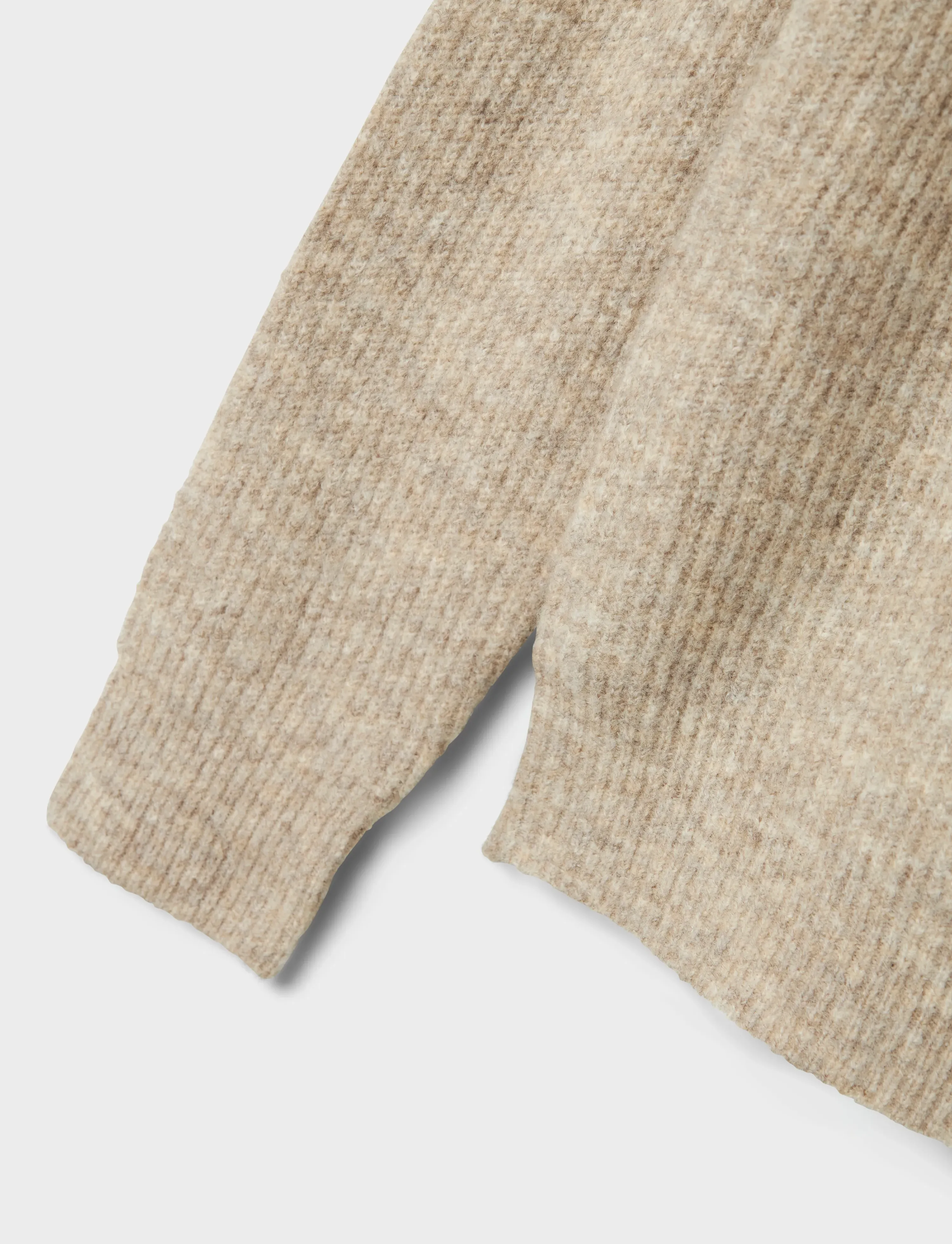 LMTD - NLMKLEAVE LS O-NECK KNIT NOOS - jumpers - peyote - 3