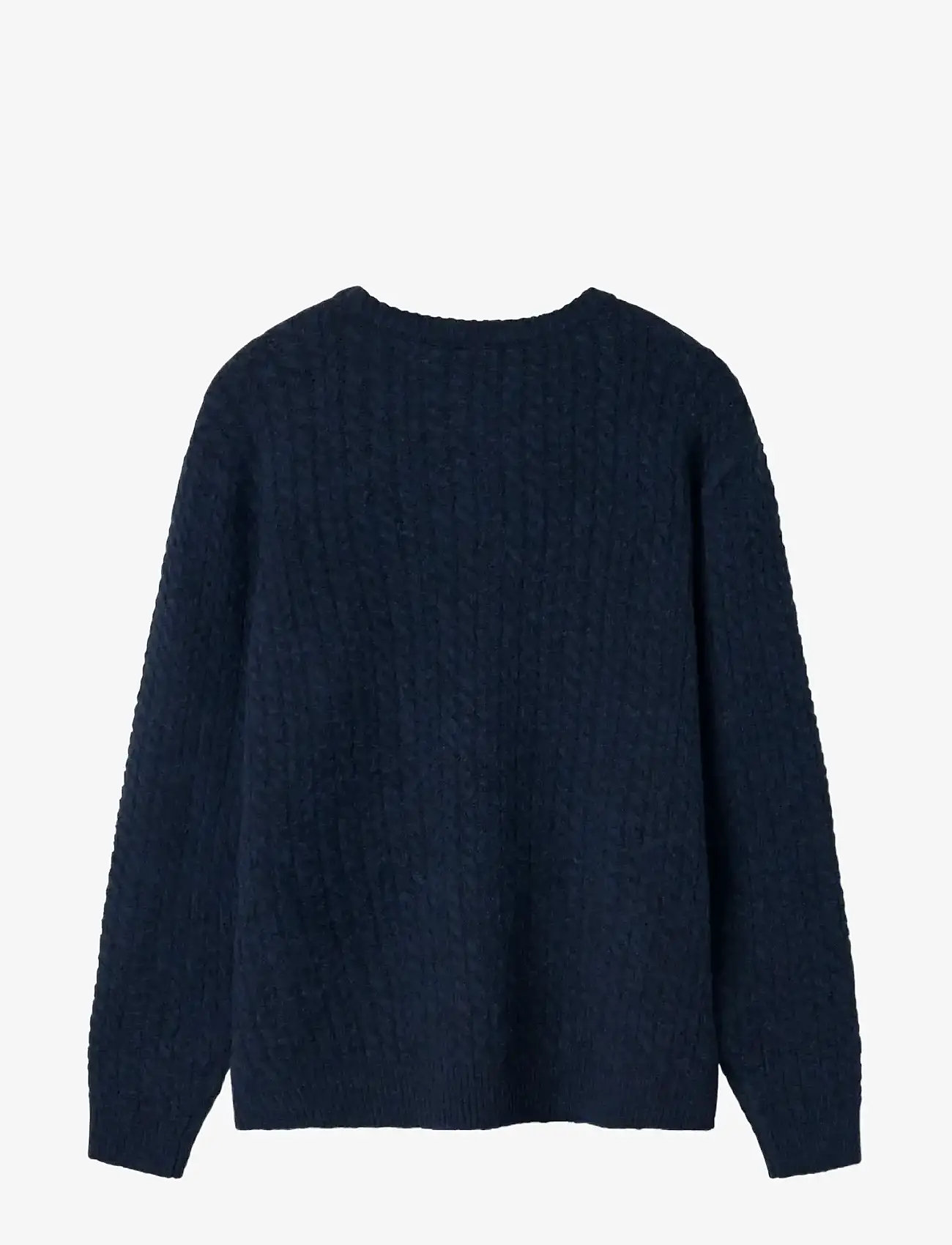 LMTD - NLMKAVE LS O-NECK KNIT - pullover - navy blazer - 1